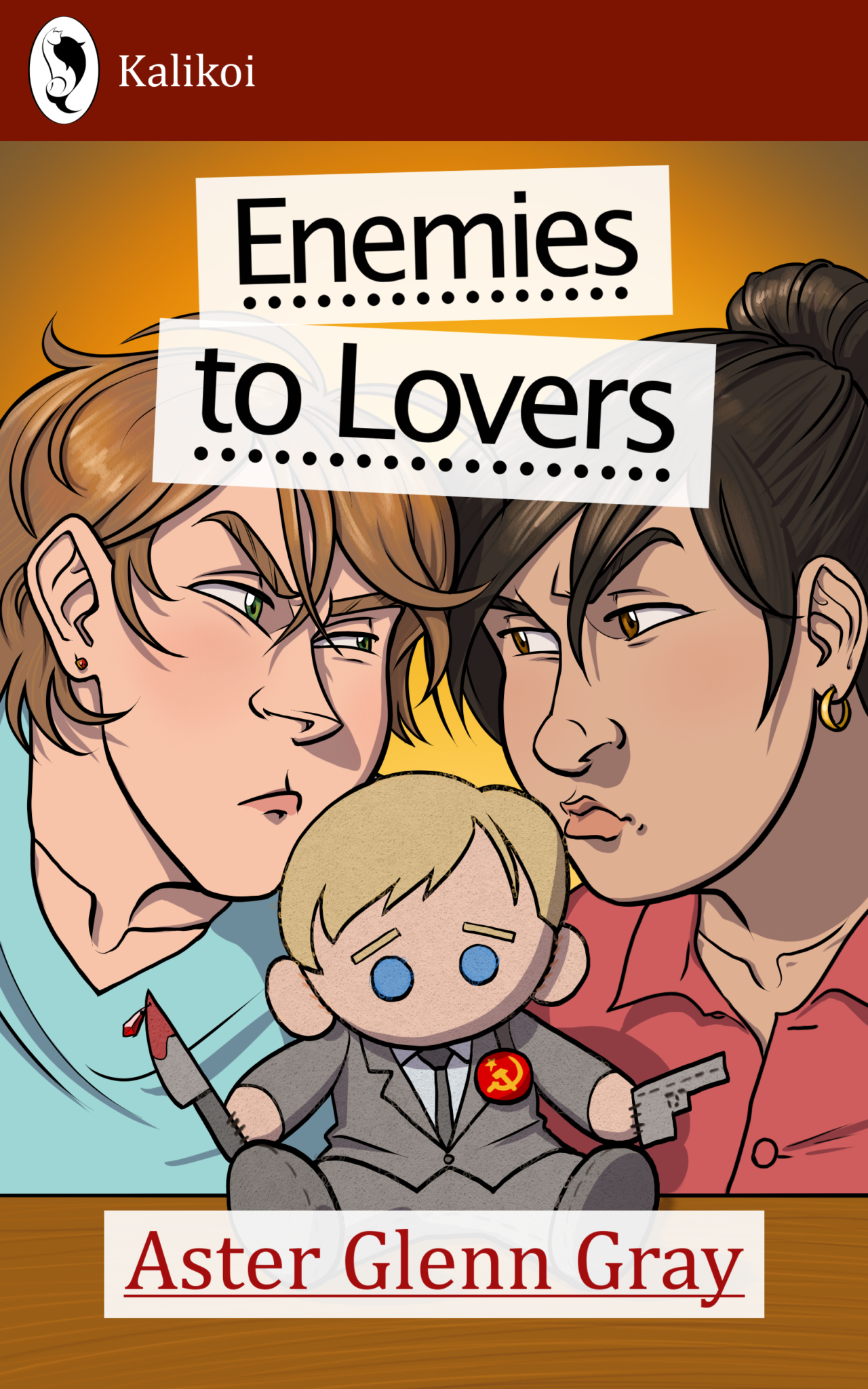 Enemies to Lovers Aster Glenn Gray Kalikoi